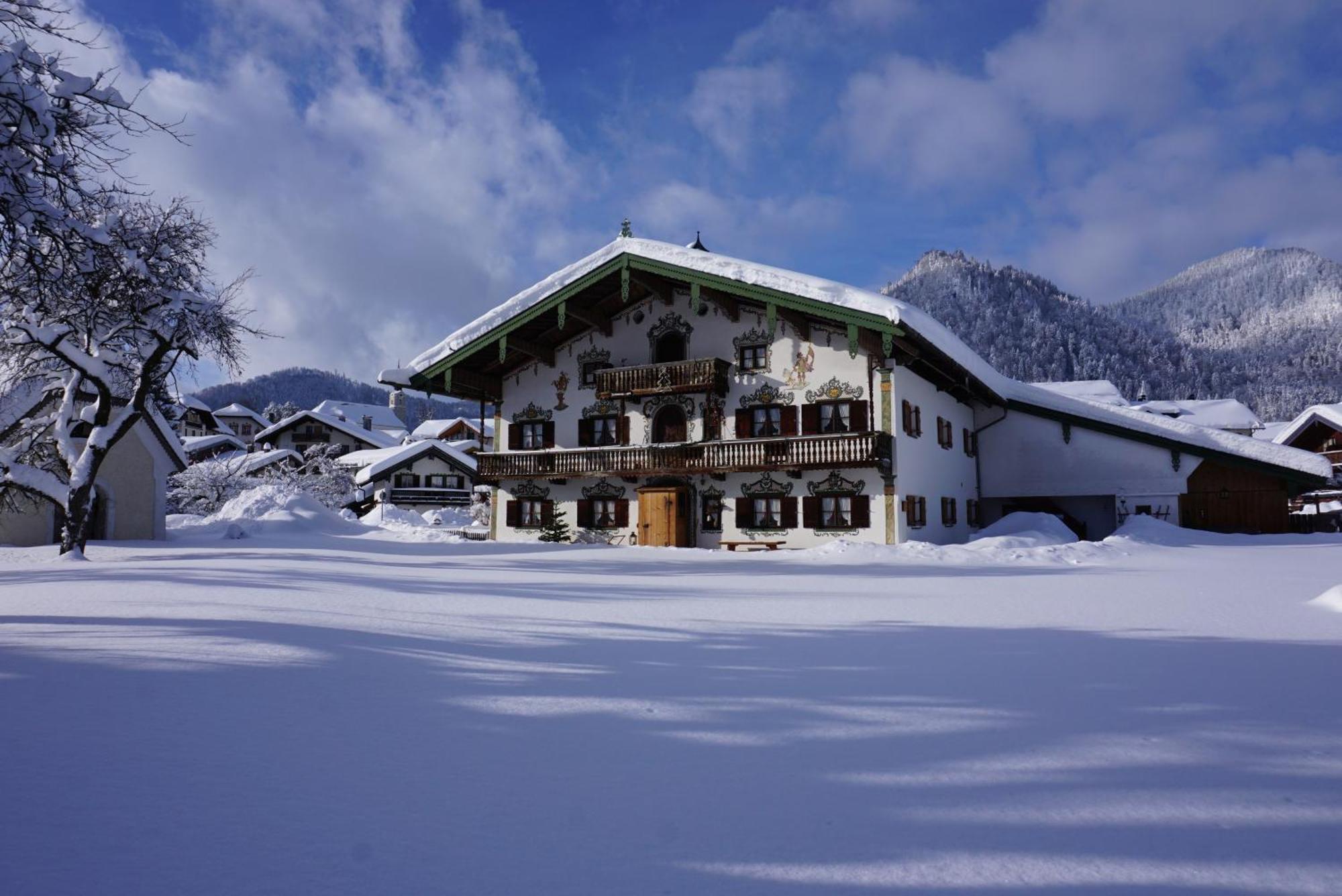 Schwabenbauernhof Lägenhet Ruhpolding Exteriör bild