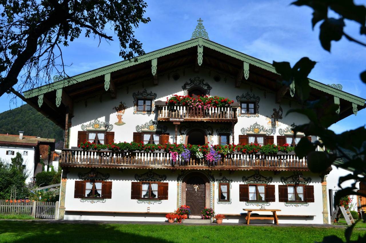 Schwabenbauernhof Lägenhet Ruhpolding Exteriör bild