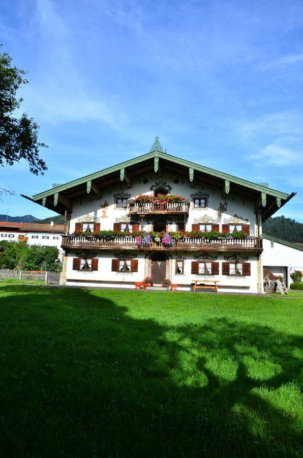 Schwabenbauernhof Lägenhet Ruhpolding Exteriör bild