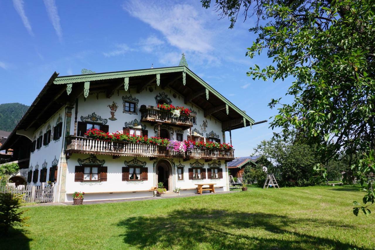Schwabenbauernhof Lägenhet Ruhpolding Exteriör bild