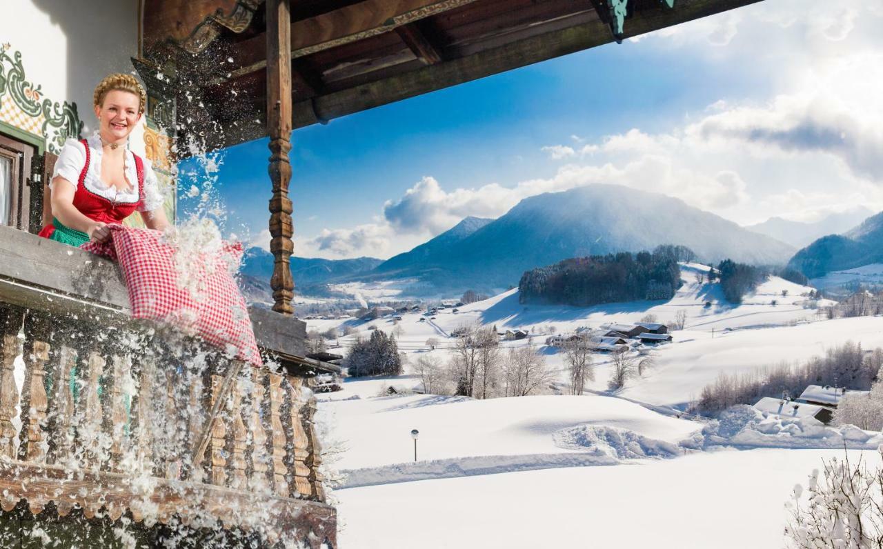 Schwabenbauernhof Lägenhet Ruhpolding Exteriör bild